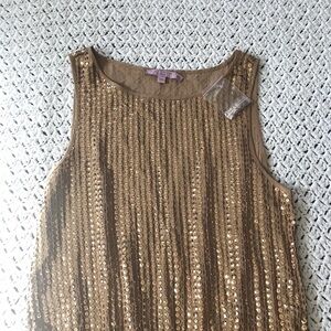 Calypso St. Barth Gold Sequin Dress